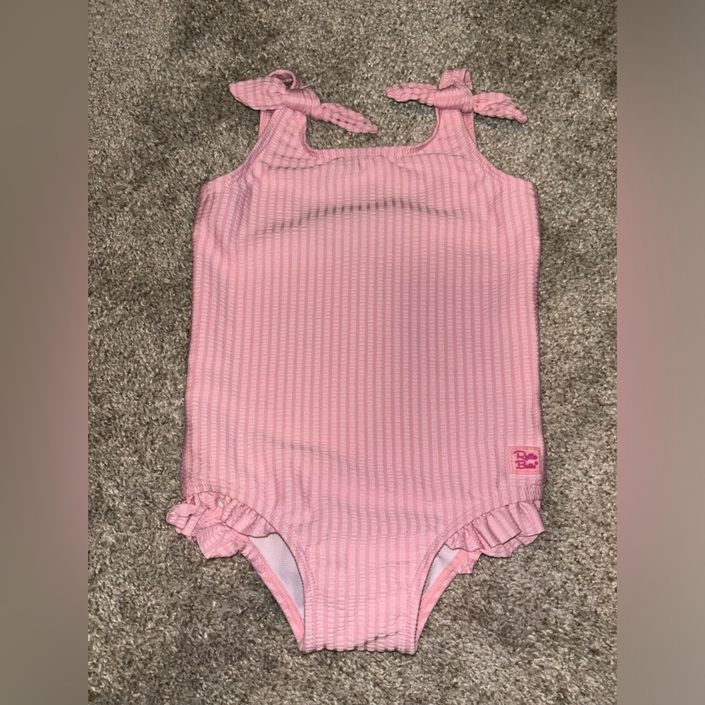 Rufflebutts one piece swimsuit. Toddler size 3T. EUC.